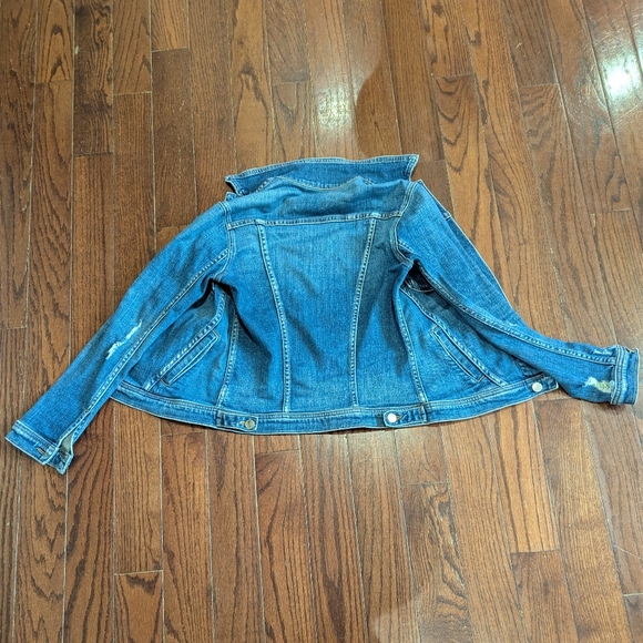 L'Agence Celine denim jacket - distressed - slim fit - size xs - Picture 9 of 9